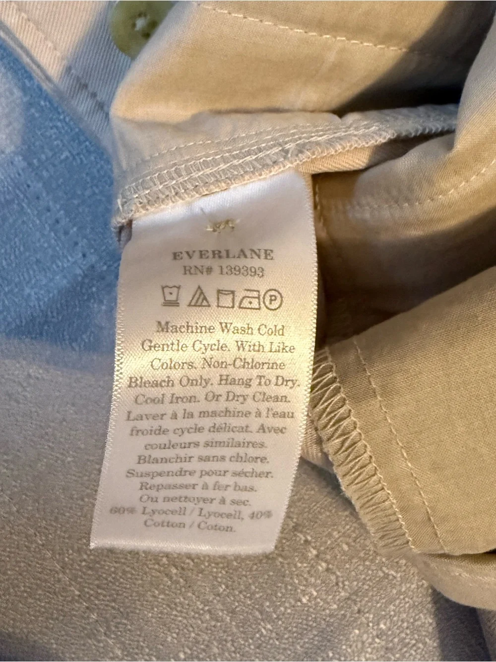 Everlane Everywhere Pant in Stretch Linen